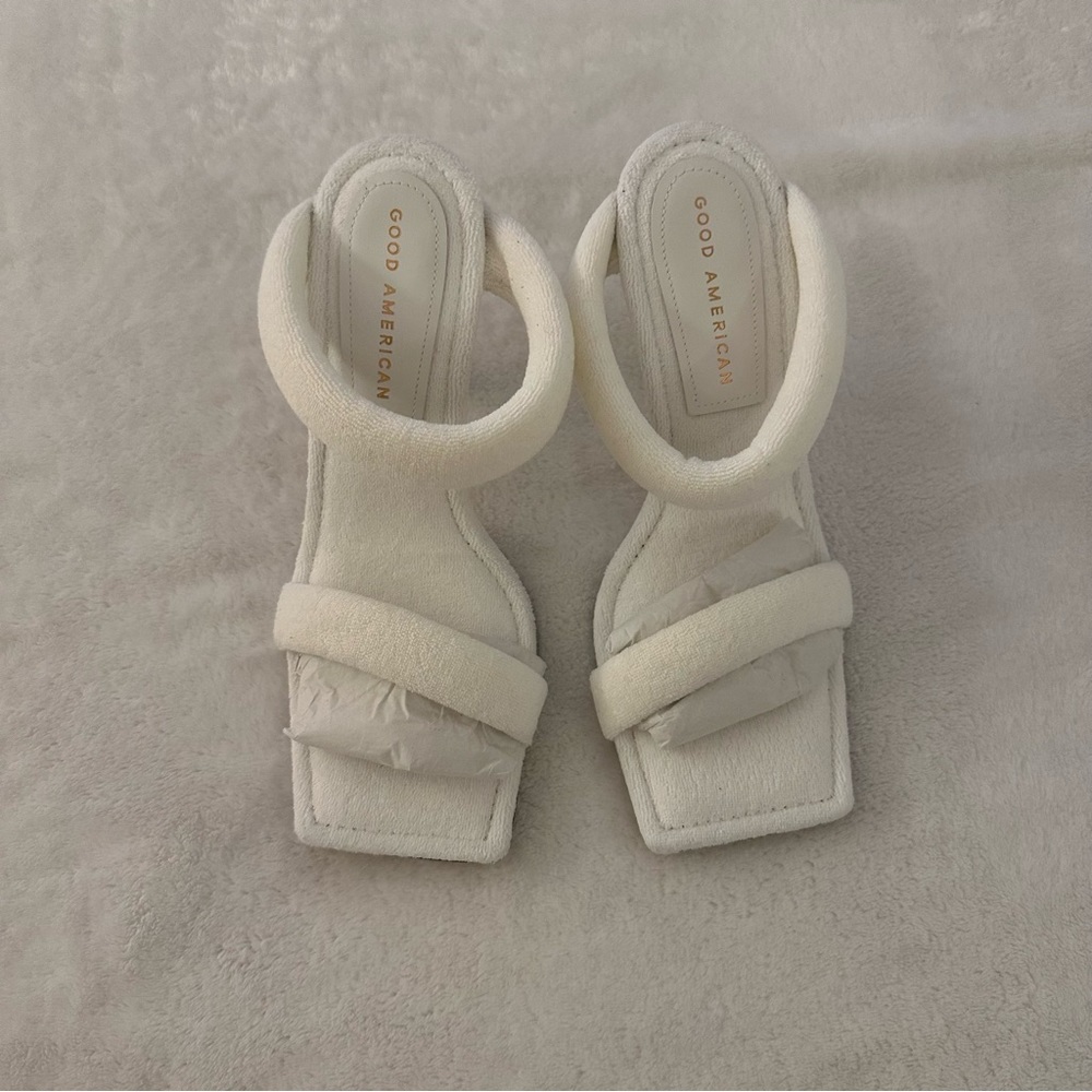 Good Amercian French Terry Heels Size 7